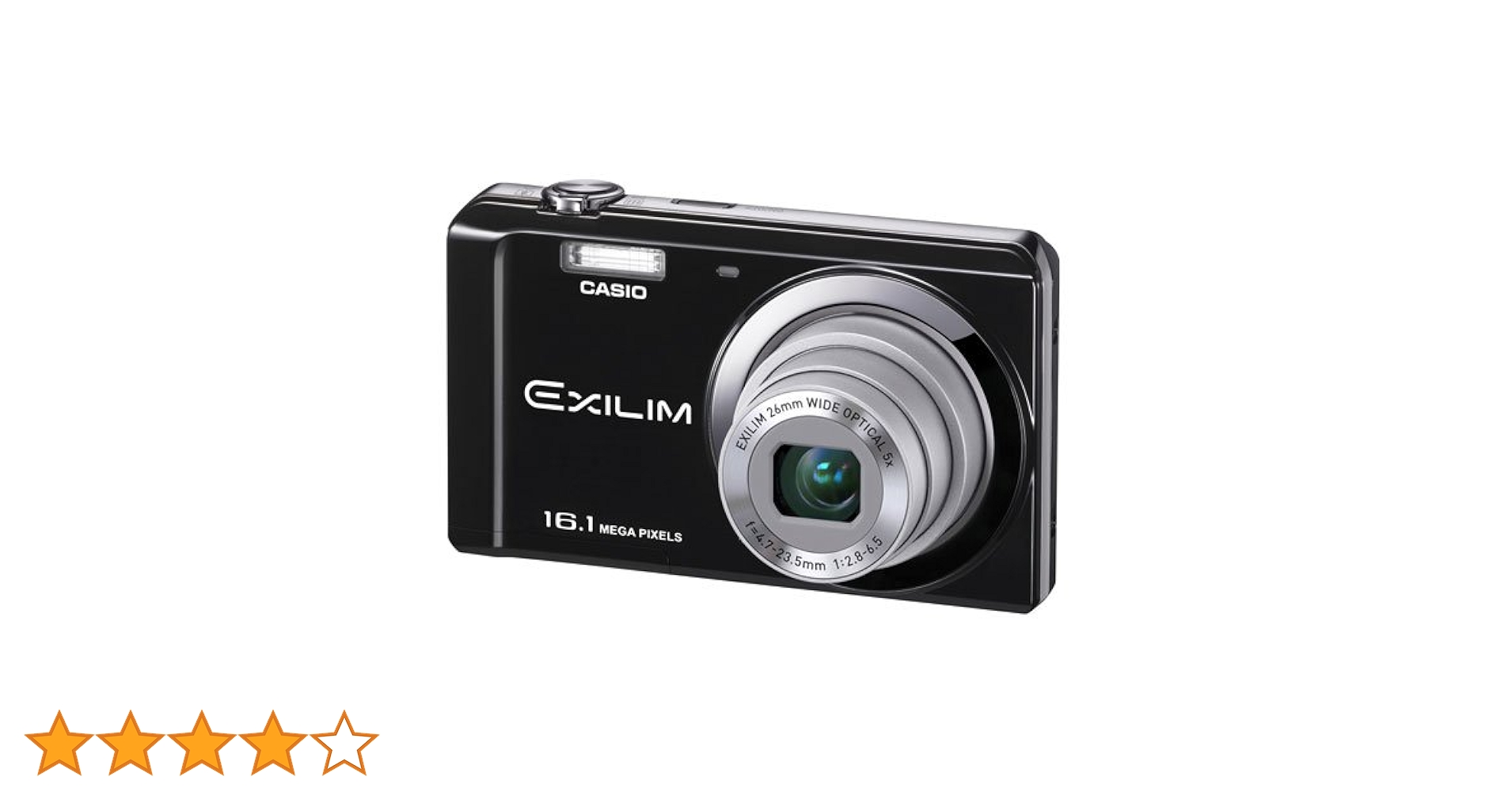 CASIO EXILIM 16.1メガピクセル デジタルカメラ EX-ZS6 EX-ZS6 - デジタルカメラ - CASIO